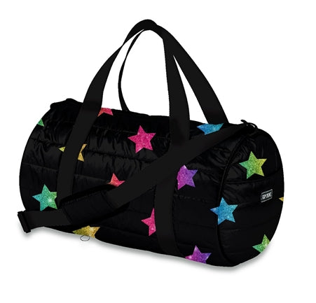 Multi Star Puffer Duffle Bag