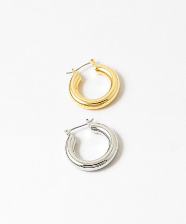 Small Thick Hoops